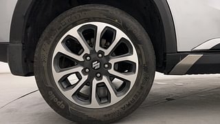 Used 2022 Maruti Suzuki Grand Vitara Alpha Smart Hybrid AllGrip Petrol Manual tyres RIGHT REAR TYRE RIM VIEW