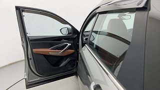 Used 2020 MG Motors Hector Plus Sharp 1.5 Petrol Turbo Hybrid MT 6-STR Petrol Manual interior LEFT FRONT DOOR OPEN VIEW
