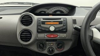 Used 2011 Toyota Etios [2010-2017] V Petrol Manual interior MUSIC SYSTEM & AC CONTROL VIEW
