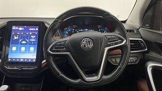Used 2021 MG Motors Hector Plus Sharp 2.0 Diesel Turbo MT 6-STR Diesel Manual interior STEERING VIEW