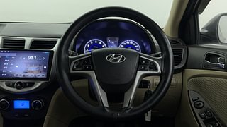 Used 2013 Hyundai Verna [2011-2015] Fluidic 1.6 VTVT SX Petrol Manual interior STEERING VIEW
