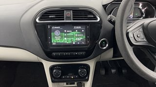 Used 2022 Tata Tigor Revotron XZ+ Petrol Manual interior MUSIC SYSTEM & AC CONTROL VIEW