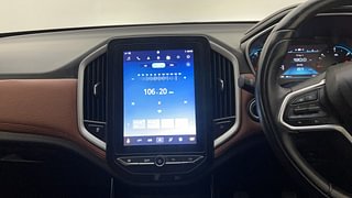 Used 2021 MG Motors Hector Plus Sharp 2.0 Diesel Turbo MT 6-STR Diesel Manual interior MUSIC SYSTEM & AC CONTROL VIEW