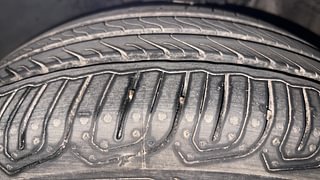 Used 2017 Skoda Rapid new [2016-2020] Ambition TDI AT Diesel Automatic tyres LEFT FRONT TYRE TREAD VIEW