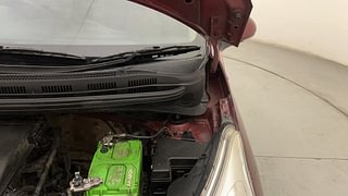 Used 2014 Hyundai Grand i10 Sportz 1.2 Kappa VTVT Petrol Manual engine ENGINE LEFT SIDE HINGE & APRON VIEW