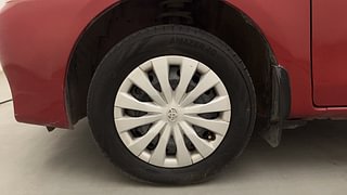 Used 2011 Toyota Etios Liva [2010-2017] G Petrol Manual tyres LEFT FRONT TYRE RIM VIEW