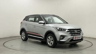 Used 2019 Hyundai Creta [2015-2018] 1.6 SX Plus Petrol Petrol Manual exterior RIGHT FRONT CORNER VIEW