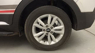 Used 2019 Hyundai Creta [2015-2018] 1.6 SX Plus Petrol Petrol Manual tyres LEFT REAR TYRE RIM VIEW