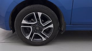 Used 2024 Tata Tiago XZA+ AMT Petrol Automatic tyres LEFT FRONT TYRE RIM VIEW