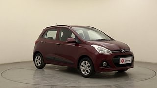 Used 2014 Hyundai Grand i10 Sportz 1.2 Kappa VTVT Petrol Manual exterior RIGHT FRONT CORNER VIEW