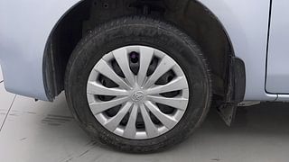 Used 2011 Toyota Etios [2010-2017] G Petrol Manual tyres LEFT FRONT TYRE RIM VIEW