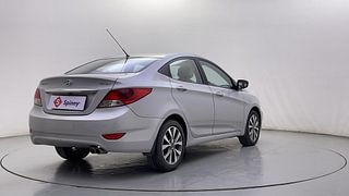 Used 2015 Hyundai Verna [2011-2015] Fluidic 1.6 VTVT SX Petrol Manual exterior RIGHT REAR CORNER VIEW
