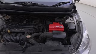 Used 2015 Hyundai Verna [2011-2015] Fluidic 1.6 VTVT SX Petrol Manual engine ENGINE LEFT SIDE HINGE & APRON VIEW
