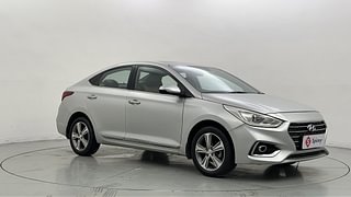 Used 2017 Hyundai Verna SX (O) 1.6 VTVT AT Petrol Automatic exterior RIGHT FRONT CORNER VIEW