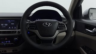 Used 2017 Hyundai Verna SX (O) 1.6 VTVT AT Petrol Automatic interior STEERING VIEW