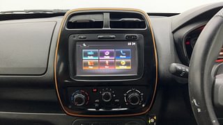 Used 2018 Renault Kwid Climber 1.0 Petrol+cng(Outside fitted) Petrol+cng Manual interior MUSIC SYSTEM & AC CONTROL VIEW