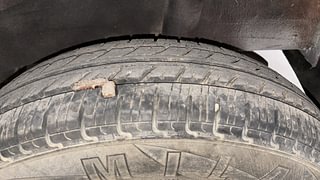 Used 2017 Datsun GO [2014-2019] T Petrol Manual tyres LEFT REAR TYRE TREAD VIEW