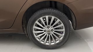 Used 2016 Maruti Suzuki Ciaz [2014-2017] ZXI+ Petrol Manual tyres LEFT REAR TYRE RIM VIEW