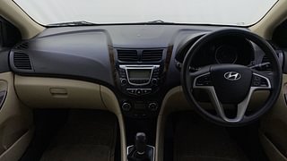 Used 2015 Hyundai Verna [2011-2015] Fluidic 1.6 VTVT SX Petrol Manual interior DASHBOARD VIEW