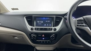 Used 2018 Hyundai Verna [2017-2020] 1.6 VTVT SX Petrol Manual interior MUSIC SYSTEM & AC CONTROL VIEW