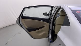 Used 2015 Hyundai Verna [2011-2015] Fluidic 1.6 VTVT SX Petrol Manual interior LEFT REAR DOOR OPEN VIEW