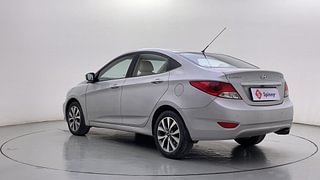 Used 2015 Hyundai Verna [2011-2015] Fluidic 1.6 VTVT SX Petrol Manual exterior LEFT REAR CORNER VIEW