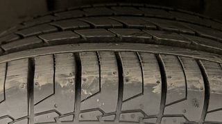 Used 2021 Tata Nexon XZA Plus AMT Diesel S Diesel Automatic tyres LEFT FRONT TYRE TREAD VIEW