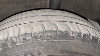 Used 2021 Renault Kwid RXT Petrol Manual tyres LEFT REAR TYRE TREAD VIEW