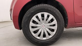 Used 2017 Datsun GO [2014-2019] T Petrol Manual tyres LEFT FRONT TYRE RIM VIEW