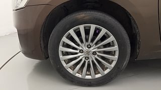 Used 2016 Maruti Suzuki Ciaz [2014-2017] ZXI+ Petrol Manual tyres LEFT FRONT TYRE RIM VIEW