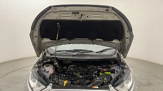 Used 2018 Ford EcoSport [2017-2020] Titanium + 1.5L Ti-VCT AT Petrol Automatic engine ENGINE & BONNET OPEN FRONT VIEW