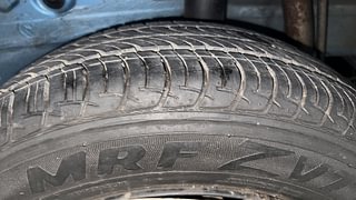Used 2014 Maruti Suzuki Celerio VXI AMT Petrol Automatic tyres LEFT REAR TYRE TREAD VIEW