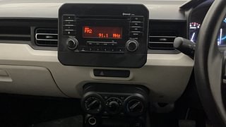 Used 2017 Maruti Suzuki Ignis [2017-2020] Zeta AMT Petrol Dual Tone Petrol Automatic interior MUSIC SYSTEM & AC CONTROL VIEW