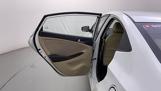 Used 2013 Hyundai Verna [2011-2015] Fluidic 1.6 CRDi SX Diesel Manual interior LEFT REAR DOOR OPEN VIEW