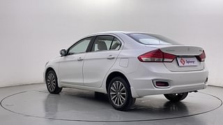 Used 2024 Maruti Suzuki Ciaz Alpha AT Petrol Petrol Automatic exterior LEFT REAR CORNER VIEW