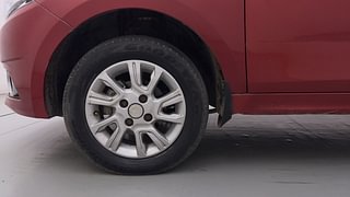 Used 2018 Tata Tiago [2016-2020] Revotron XZ Petrol Manual tyres LEFT FRONT TYRE RIM VIEW