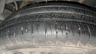 Used 2023 Renault Triber RXT Petrol+cng(outside fitted) Petrol+cng Manual tyres LEFT REAR TYRE TREAD VIEW