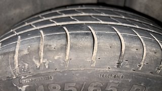 Used 2015 Maruti Suzuki Ciaz [2014-2017] ZXi Petrol Manual tyres LEFT REAR TYRE TREAD VIEW