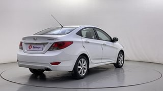 Used 2013 Hyundai Verna [2011-2015] Fluidic 1.6 CRDi SX Diesel Manual exterior RIGHT REAR CORNER VIEW