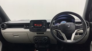 Used 2017 Maruti Suzuki Ignis [2017-2020] Zeta AMT Petrol Dual Tone Petrol Automatic interior DASHBOARD VIEW