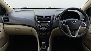 Used 2013 Hyundai Verna [2011-2015] Fluidic 1.6 CRDi SX Diesel Manual interior DASHBOARD VIEW