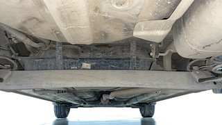 Used 2023 Hyundai Aura SX 1.2 CNG Petrol+cng Manual extra REAR UNDERBODY VIEW (TAKEN FROM REAR)