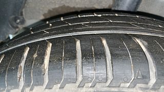 Used 2023 Hyundai Aura SX 1.2 CNG Petrol+cng Manual tyres RIGHT REAR TYRE TREAD VIEW