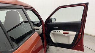 Used 2017 Maruti Suzuki Ignis [2017-2020] Zeta AMT Petrol Dual Tone Petrol Automatic interior RIGHT FRONT DOOR OPEN VIEW