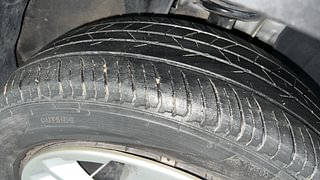 Used 2022 Nissan Magnite XL Petrol Manual tyres RIGHT FRONT TYRE TREAD VIEW