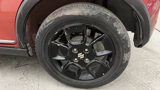 Used 2017 Maruti Suzuki Ignis [2017-2020] Zeta AMT Petrol Dual Tone Petrol Automatic tyres LEFT REAR TYRE RIM VIEW