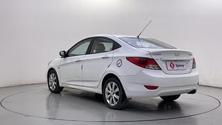 Used 2013 Hyundai Verna [2011-2015] Fluidic 1.6 CRDi SX Diesel Manual exterior LEFT REAR CORNER VIEW