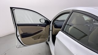 Used 2013 Hyundai Verna [2011-2015] Fluidic 1.6 CRDi SX Diesel Manual interior LEFT FRONT DOOR OPEN VIEW