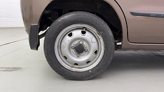 Used 2012 Maruti Suzuki Estilo [2009-2014] LXi Petrol Manual tyres RIGHT REAR TYRE RIM VIEW