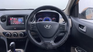 Used 2015 Hyundai Grand i10 Asta AT 1.2 Kappa VTVT Petrol Automatic interior STEERING VIEW